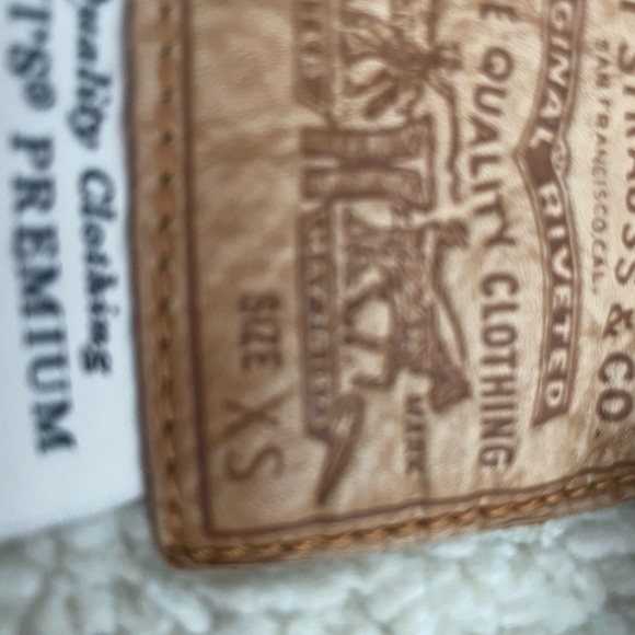 Levi’s Sherpa trucker jean jacket xs - Picture 4 of 10